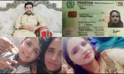 पाकिस्तानी महिला सीमा हैदर के कागजों और बयान में मिला अंतर, नेपाल भी जा सकती है पुलिस पाकिस्तानी महिला सीमा हैदर के कागजों और बयान में मिला अंतर, नेपाल भी जा सकती है पुलिस