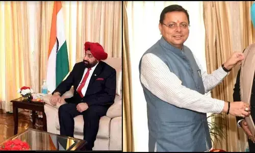 सीएम धामी ने की राज्यपाल से मुलाकात, मंत्रिमंडल विस्तार को लेकर चर्चा गर्म