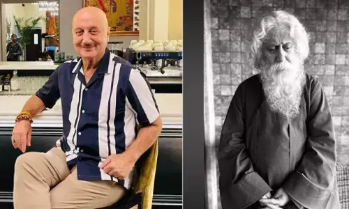 रवींद्रनाथ टैगोर के किरदार में नजर आएंगे अनुपम खेर, रिवील किया फर्स्ट लुक