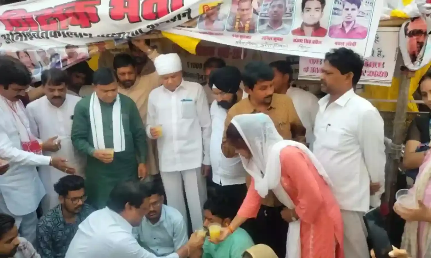 मध्य प्रदेश: प्राथमिक शिक्षकों का आमरण अनशन समाप्त, कांग्रेस ने कहा, हर हाल में होगा न्याय - सज्जन सिंह वर्मा