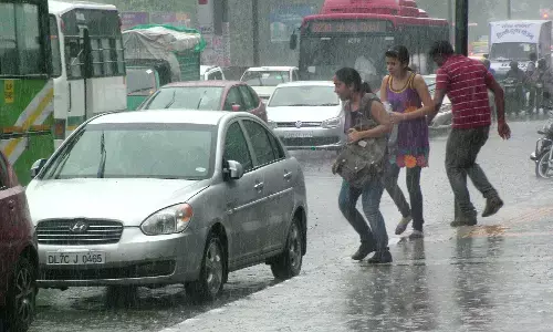 आईएमडी ने दिल्ली में बारिश के लिए येलो अलर्ट किया जारी  आईएमडी ने दिल्ली में बारिश के लिए येलो अलर्ट किया जारी