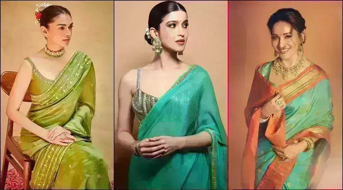 सावन के महीने में हरे रंग की साड़ी में खूबसूरत और स्टाइलिश दिखना चाहती हैं तो इन अभिनेत्रियों से लें इंस्पिरेशन
