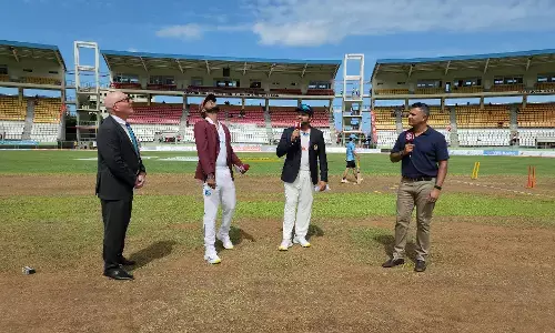 इंडीज ने टॉस जीता, पहले बल्लेबाजी का फैसला; भारत ने जयसवाल, किशन को डेब्यू का मौका दिया