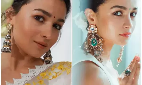 ट्रेडिशनल लुक को बनाना है परफेक्ट तो,आलिया भट्ट के ट्रेडिशनल झुमका कलेक्शन से लें आइडिया