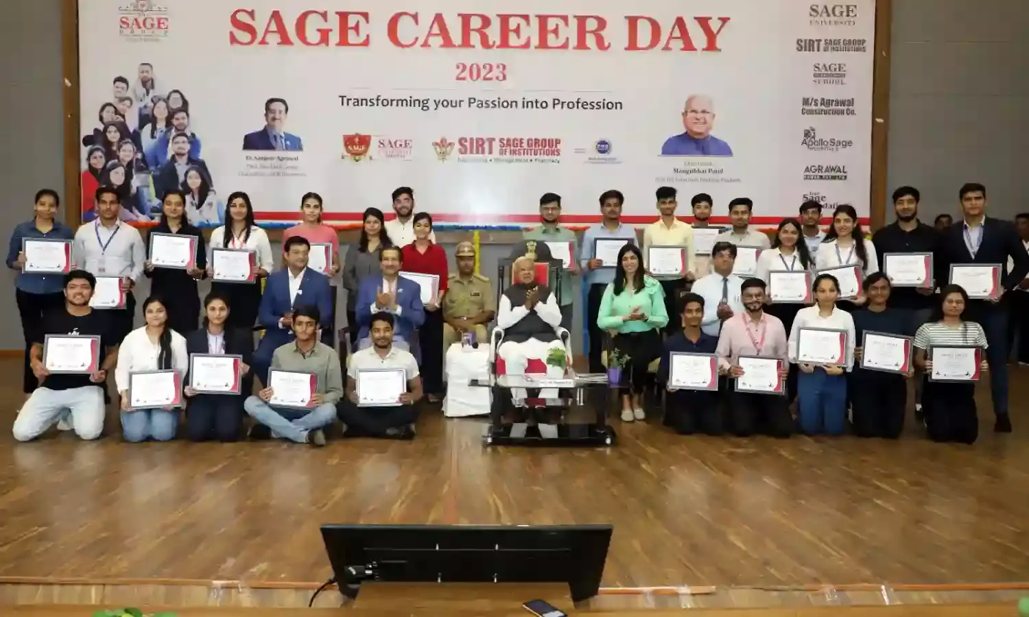 भोपाल: सेज यूनिवर्सिटी में सेज करियर डे 2023 का भव्य आयोजन, 400+ कंपनी विजिट, 2500+ स्टूडेंट्स को मिला प्लेसमेंट
