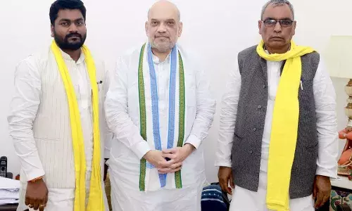 2024 लोकसभा चुनाव से पहले विपक्ष को लगा झटका, एनडीए में शामिल हुए ओपी राजधार, अमित शाह ने कहा - इससे यूपी में एनडीए को मजबूती मिलेगी
