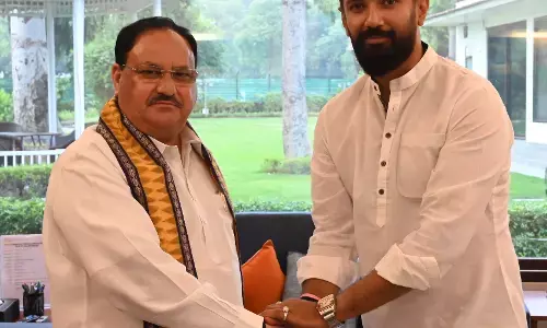 अमित शाह के बाद जेपी नड्डा से मिले चिराग पासवान- नड्डा ने किया एनडीए में औपचारिक स्वागत