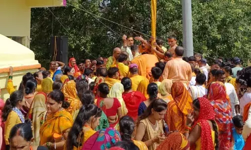 बिहार : ध्वजारोहण और 33 कोटि देवी देवताओं के आह्वान के साथ राजगीर का मलमास मेला शुरू