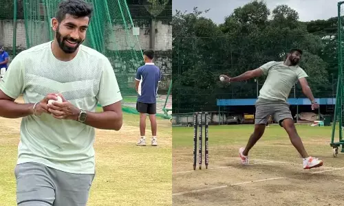 बुमराह ने गेंदबाजी का वीडियो शेयर किया, वापसी के संकेत दिए