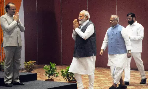 पीएम मोदी से मिले अजित पवार और प्रफुल्ल पटेल, शाह और नड्डा भी रहे मौजूद