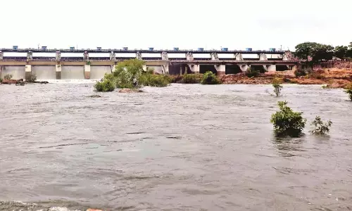 कहीं-कहीं बरसीं रिमझिम फुहारें - दोनों जिलाें में थमी बारिश, बढ़ा बांधों का जलस्तर