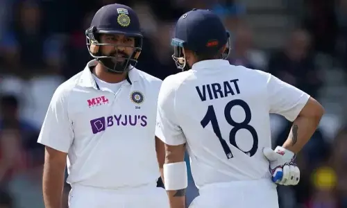 दूसरे टेस्ट का पहला दिन रहा भारतीय बल्लेबाजों ने नाम, रोहित और यशस्वी के बाद विराट कोहली का चला बल्ला