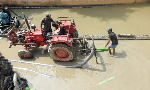 यमुना नदी में 2.9 लाख लीटर क्यूसेक पानी छोड़े जाने से अलर्ट जारी