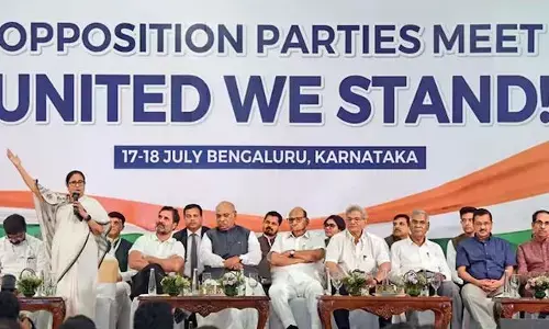 विपक्षी दलों के गठबंधन का नाम INDIA रखना कितना सही? सर्वे में मिला चौकाने वाला जवाब विपक्षी दलों के गठबंधन का नाम INDIA रखना कितना सही? सर्वे में मिला चौकाने वाला जवाब