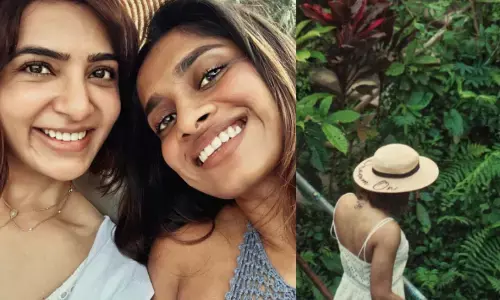 अभिनेत्री सामंथा ने काम से लिया ब्रेक, बाली में बिता रही हैं छुट्टियां अभिनेत्री सामंथा ने काम से लिया ब्रेक, बाली में बिता रही हैं छुट्टियां