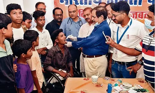 चिकित्सा जाँच शिविर में चला पता, मौके पर दी गईं दवाइयाँ, किया गया उपचार