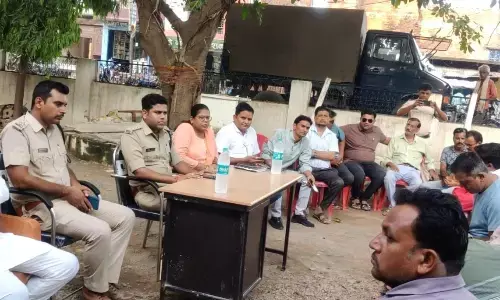 मोहर्रम पर्व को लेकर शांति समिति की बैठक सम्पन्न