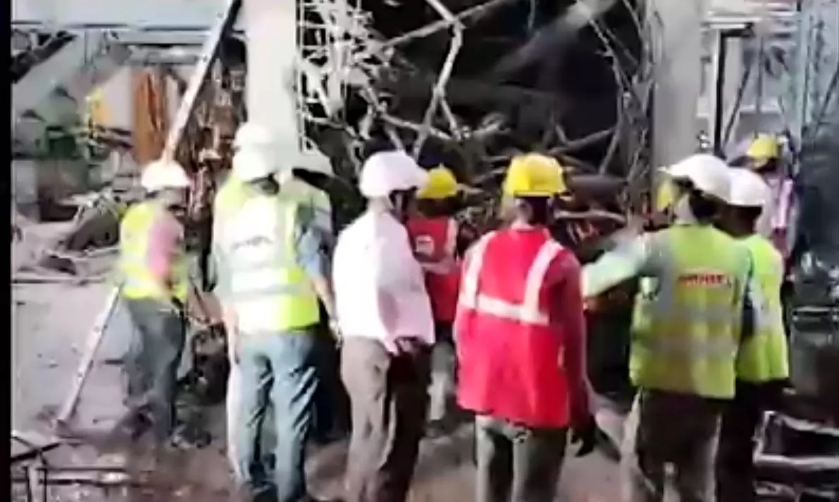 तेलंगाना सीमेंट फैक्ट्री में दुर्घटना में एक की मौत तेलंगाना सीमेंट फैक्ट्री में दुर्घटना में एक की मौत