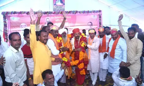 भाजपा ने चुनावी राज्य मध्य प्रदेश में 4 संत रविदास समरस यात्रा को हरी झंडी दिखाई (लीड-1) 