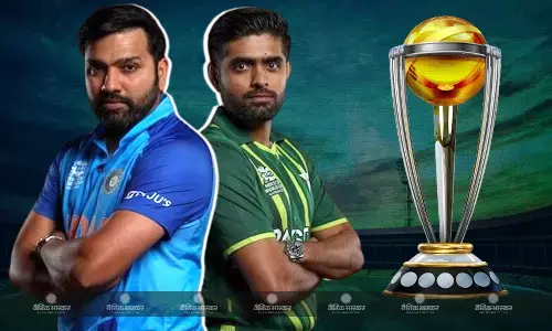 वनडे वर्ल्ड कप में 15 अक्टूबर को नहीं बल्कि इस दिन होगी भारत-पाकिस्तान की टक्कर, जानिए क्यों हुआ तारीख में बदलाव! वनडे वर्ल्ड कप में 15 अक्टूबर को नहीं बल्कि इस दिन होगी भारत-पाकिस्तान की टक्कर, जानिए क्यों हुआ तारीख में बदलाव!