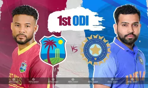 भारत और वेस्ट इंडीज के बीच वनडे सीरीज का पहला मुकाबला आज, जानें दोनों टीमों के आंकड़े और पॉसिबल प्लेइंग-11 भारत और वेस्ट इंडीज के बीच वनडे सीरीज का पहला मुकाबला आज, जानें दोनों टीमों के आंकड़े और पॉसिबल प्लेइंग-11