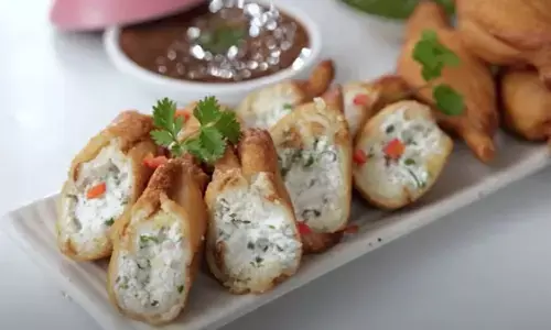 कुछ झटपट खाने का मन है तो, नाश्ते में बनाएं दही ब्रेड रोल्स कुछ झटपट खाने का मन है तो, नाश्ते में बनाएं दही ब्रेड रोल्स