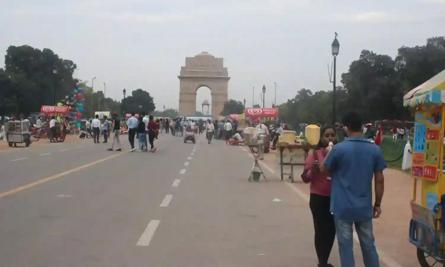 दिल्ली में न्यूनतम तापमान 27.2 डिग्री