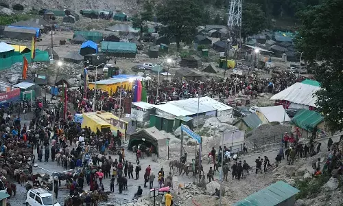 यात्रा के 30वें दिन लगभग सात हजार श्रद्धालु पहुंचे अमरनाथ