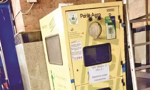 नागपुर स्टेशन पर अब क्रश नहीं होतीं पानी की खाली बोतलें