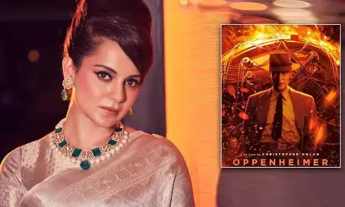 कंगना ने देखी हॉलीवुड फिल्म ओपेनहाइमर, विवादित भगवत गीता सीन को बताया फेवरेट कंगना ने देखी हॉलीवुड फिल्म ओपेनहाइमर, विवादित भगवत गीता सीन को बताया फेवरेट