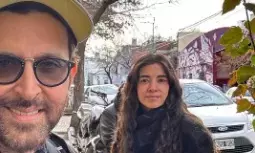 ऋतिक रोशन ने शेयर की अपनी विंटर गर्ल की फोटो