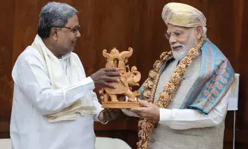 सिद्दारमैया ने दिल्ली में पीएम मोदी से की मुलाकात