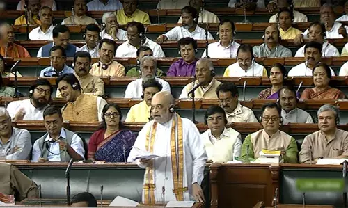 लोकसभा में नेहरू की तारीफ को लेकर अमित शाह और अधीर रंजन चौधरी के बीच नोकझोंक