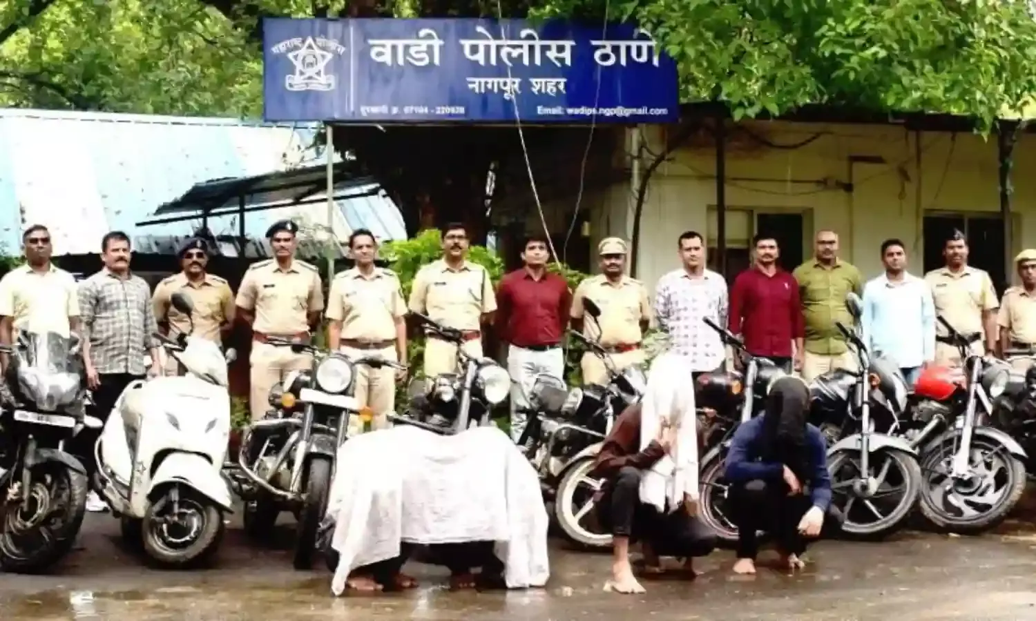 वाहन चोर गिरोह अमरावती में पकड़ाया