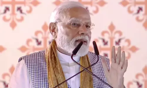 कम विधायक होने के बावजूद भाजपा ने कई बार नीतीश को बनाया बिहार का सीएम : पीएम मोदी (लीड-1) कम विधायक होने के बावजूद भाजपा ने कई बार नीतीश को बनाया बिहार का सीएम : पीएम मोदी (लीड-1)