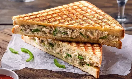 घर पर बनाएं कैफे जैसे मिक्स वेज ग्रिल सैंडविच, इस आसान रेसिपी से