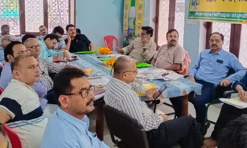 सहकारी बैंक में मासिक समीक्षा बैठक एवं नैनो यूरिया खाद संबधी कार्यशाला सम्पन्न सहकारी बैंक में मासिक समीक्षा बैठक एवं नैनो यूरिया खाद संबधी कार्यशाला सम्पन्न