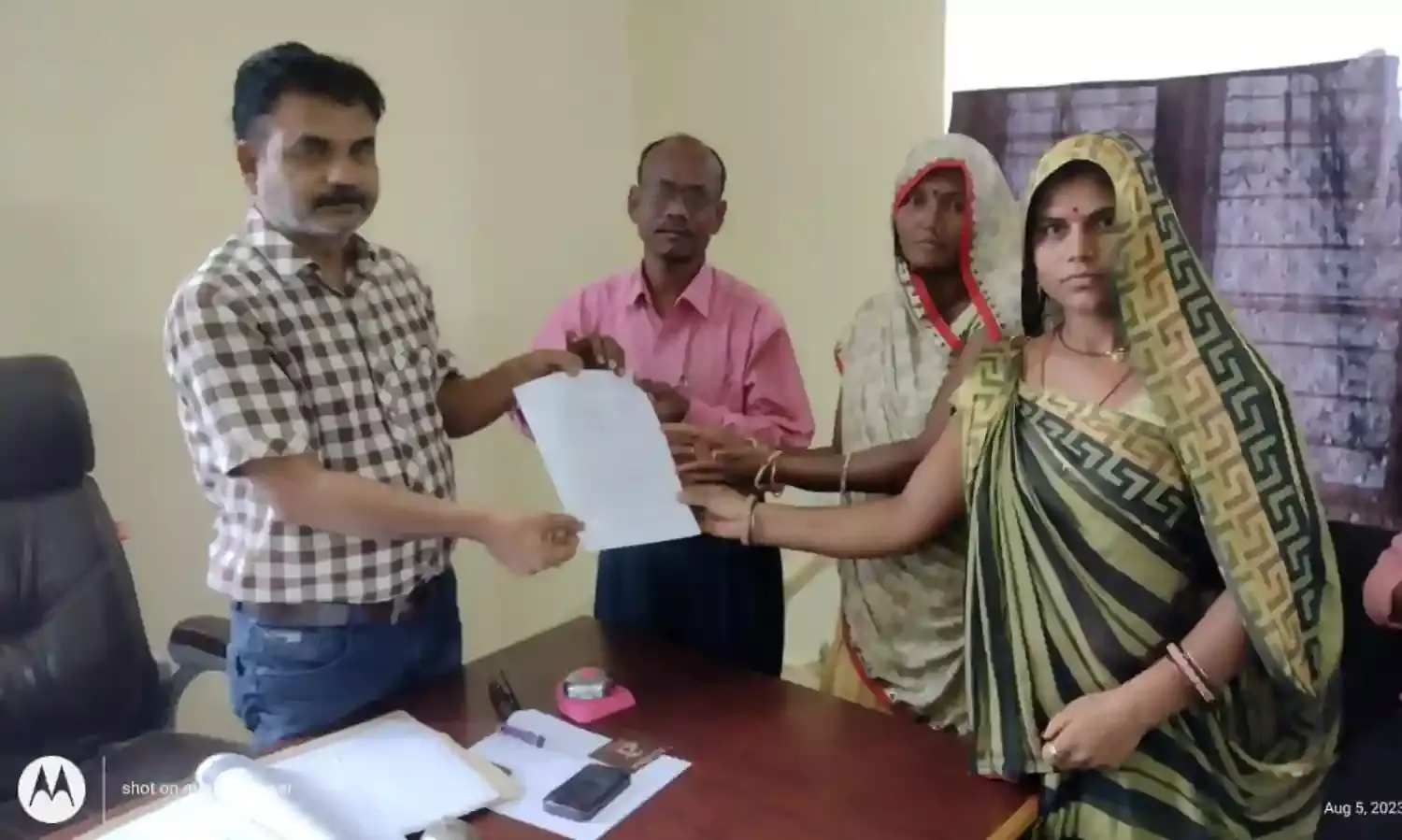 समाधान आपके द्वार लोक अदालत का हुआ आयोजन