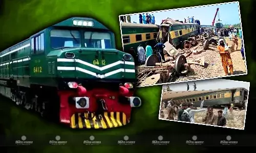पाकिस्तान में हुआ भीषण ट्रेन हादसा, पटरी से उतरी हजारा एक्सप्रेस की दस बोगियां