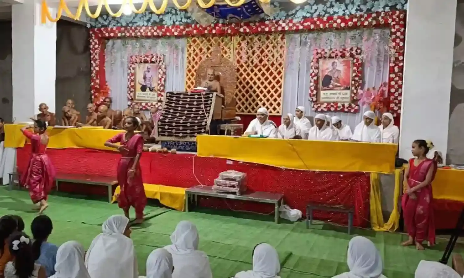 जैन तीर्थ स्थली श्रेयांश गिरी में चातुर्मास में विराग सागर जी महाराज