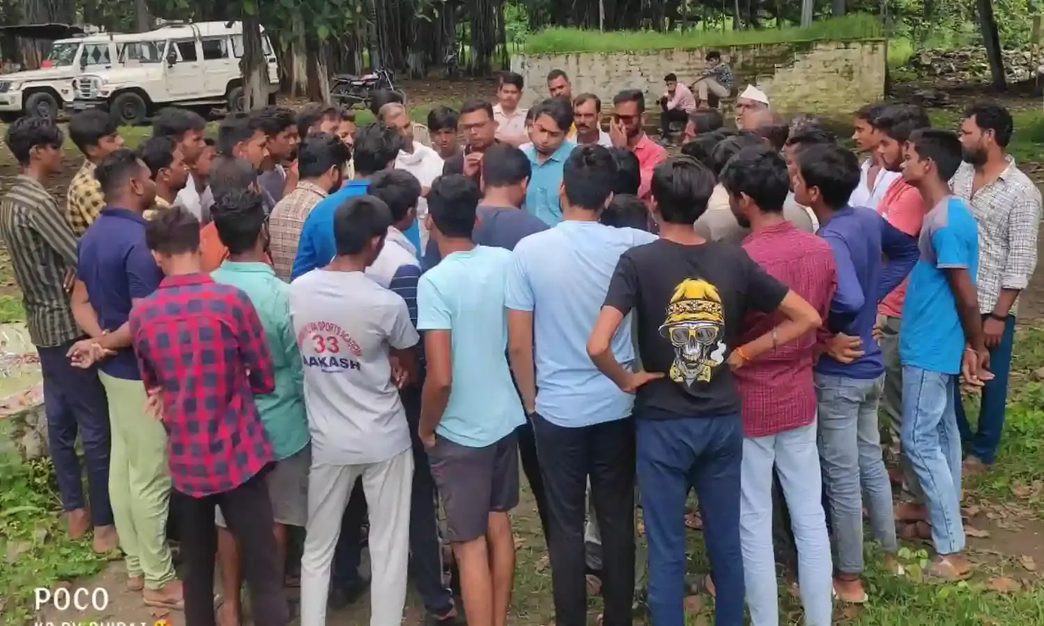 फरीद वाटिका में स्थित मंदिर की प्रतिमाएं मिली खंडित
