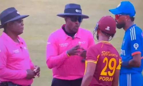 अंपायरों की आलोचना करने के लिए निकोलस पूरन पर 15 प्रतिशत मैच फीस का जुर्माना अंपायरों की आलोचना करने के लिए निकोलस पूरन पर 15 प्रतिशत मैच फीस का जुर्माना