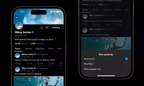 प्रोफाइल पर पोस्ट को चुनने की सुविधा पर काम कर रहा एक्स