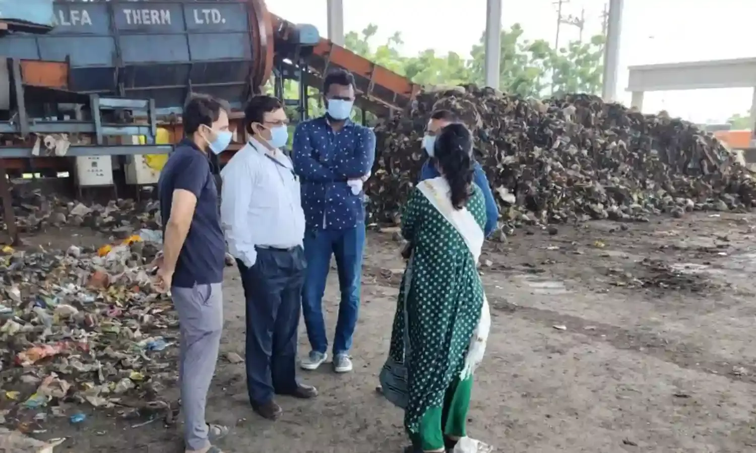 अमरावती पहुंचते ही नीरी ने किया छत्री तालाब का निरीक्षण