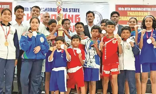 राज्यस्तरीय थाय बॉक्सिंग स्पर्धा में आर्वी के खिलाड़ियों की सफलता