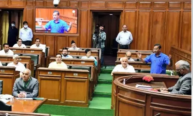 दिल्ली विधानसभा का दो दिन का विशेष सत्र आज से शुरू, एक दूसरे पर वार करेगी आप और भाजपा
