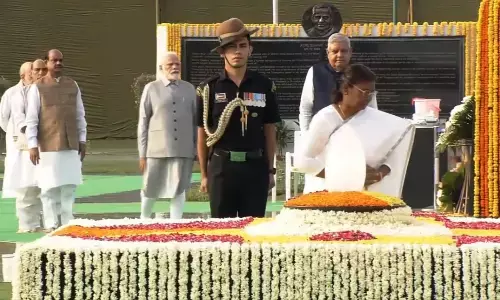 राष्ट्रपति, उपराष्ट्रपति और पीएम मोदी ने सदैव अटल पहुंचकर वाजपेयी को दी श्रद्धांजलि