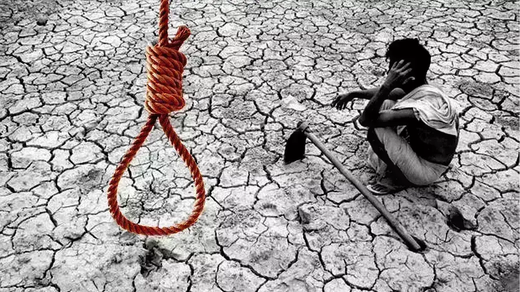 नांदापुर में किसान ने की आत्महत्या- कर्ज से था परेशान