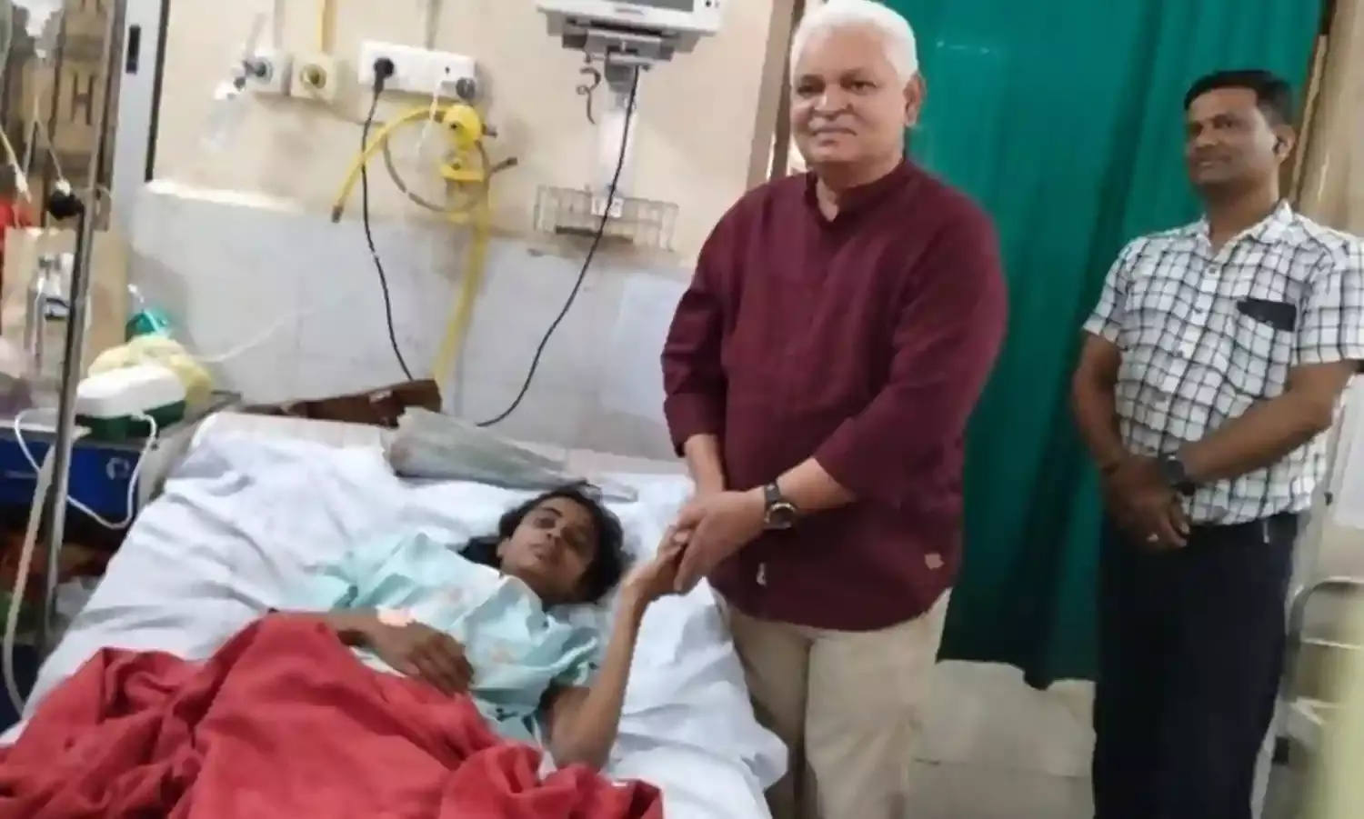 शंकरबाबा की बीमार मानस कन्या की बचाई जान