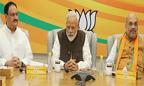 लोकसभा चुनाव- भाजपा ने दिल्ली की सातों लोकसभा सीट के लिए प्रभारियों के नाम का किया ऐलान लोकसभा चुनाव- भाजपा ने दिल्ली की सातों लोकसभा सीट के लिए प्रभारियों के नाम का किया ऐलान